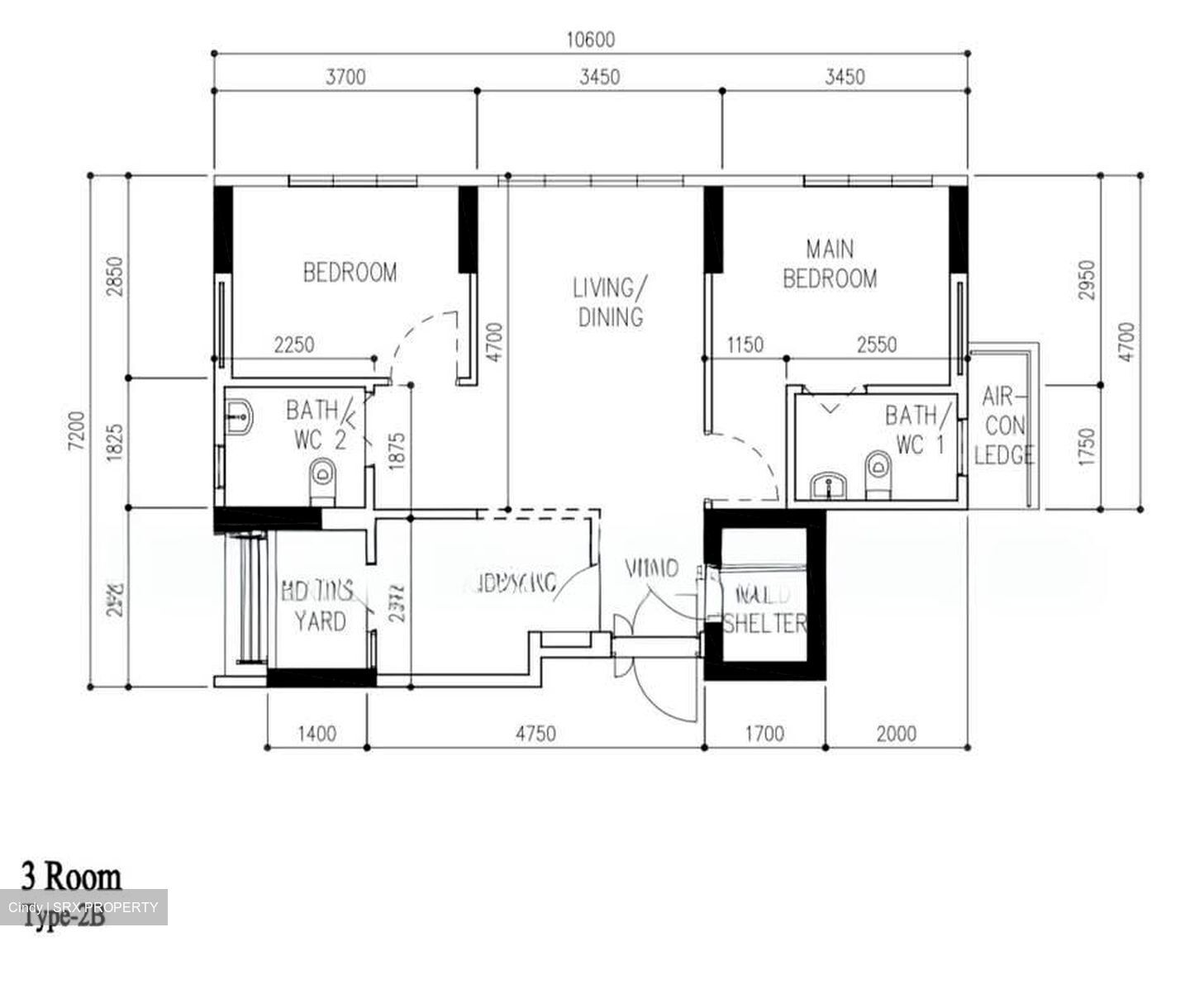 Blk 115A Alkaff Lakeview (Toa Payoh), HDB 3 Rooms #569620581